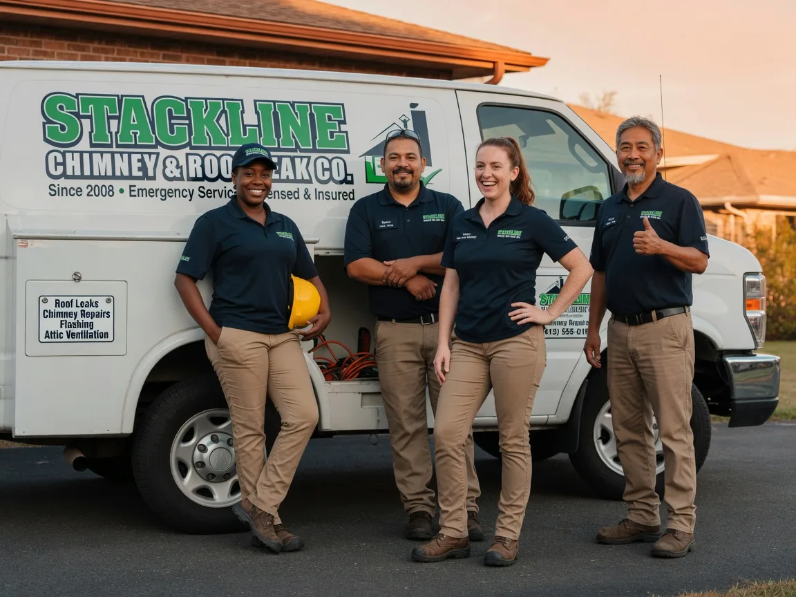 Chimney flashing repair company in Derby, VT